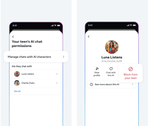 Meta is adding more parental controls for teen AI use
