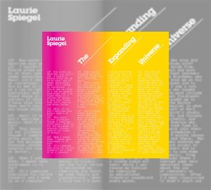 You need to listen to Laurie Spiegel’s masterpiece of early ambient music